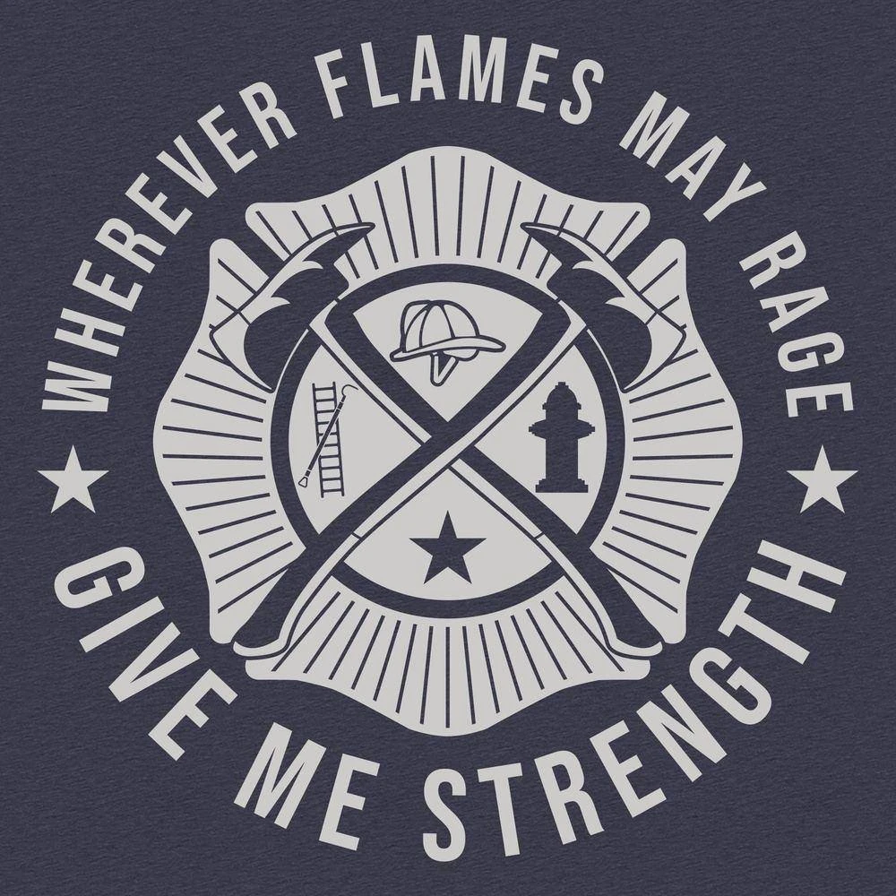 Women's Wherever Flames May Rage Slim Fit T-Shirt - Midnight Navy - Image 10