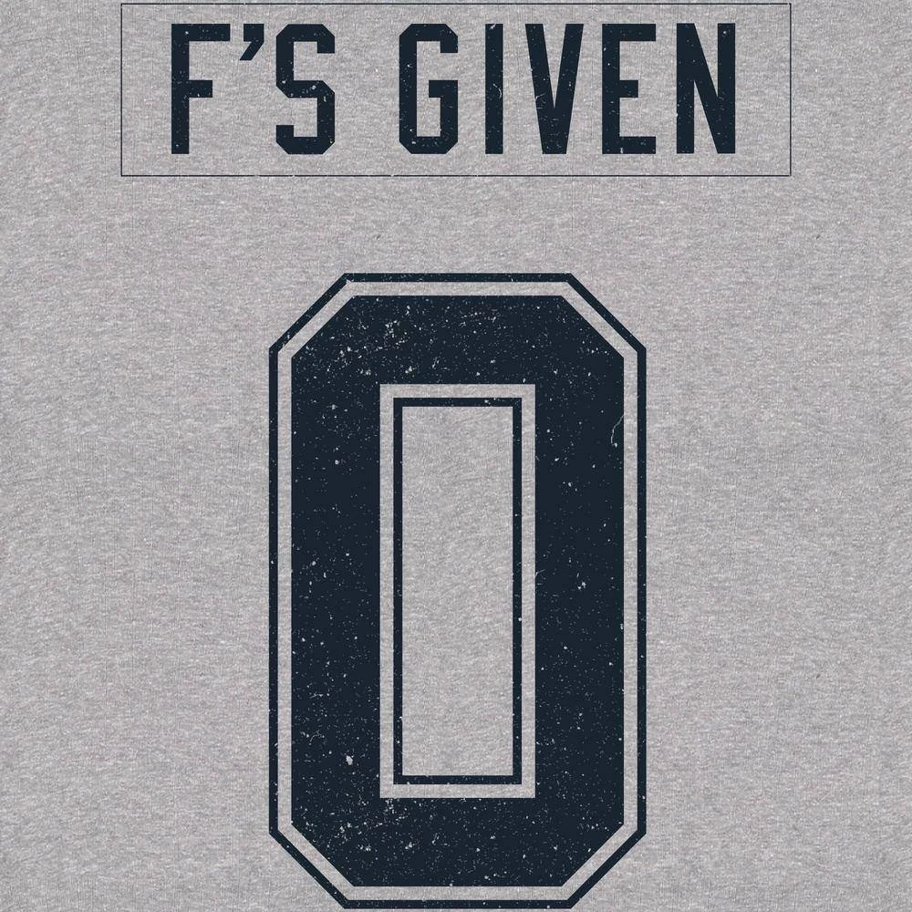 Zero F's Given Hoodie - Sport Grey - Image 5