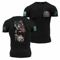 In Hearts We Live Forever T-Shirt - Black