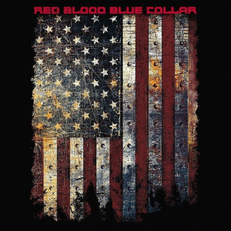 Women's Red Blood Blue Collar™ V-Neck - Black - Image 6