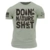 Doin' Nature Sh*t T-Shirt - Light Sage