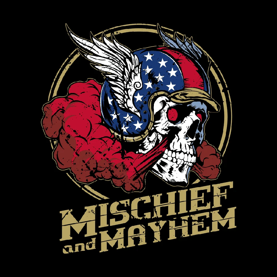 Women's Mischief And Mayhem V-Neck - Black - Image 8