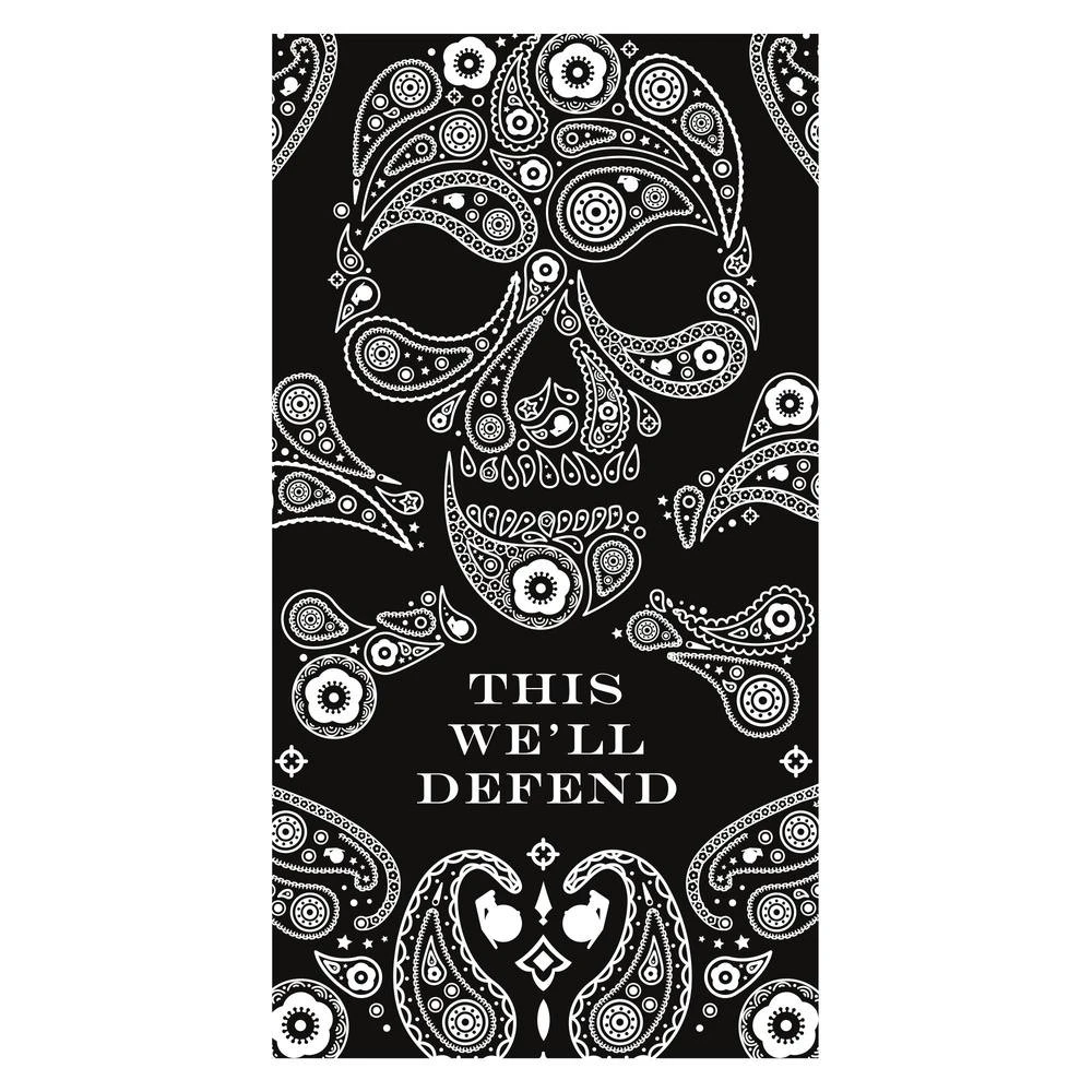 Death Paisley Long Sleeve - White - Image 9