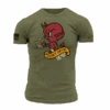 Lucky Devil T-Shirt - Military Green