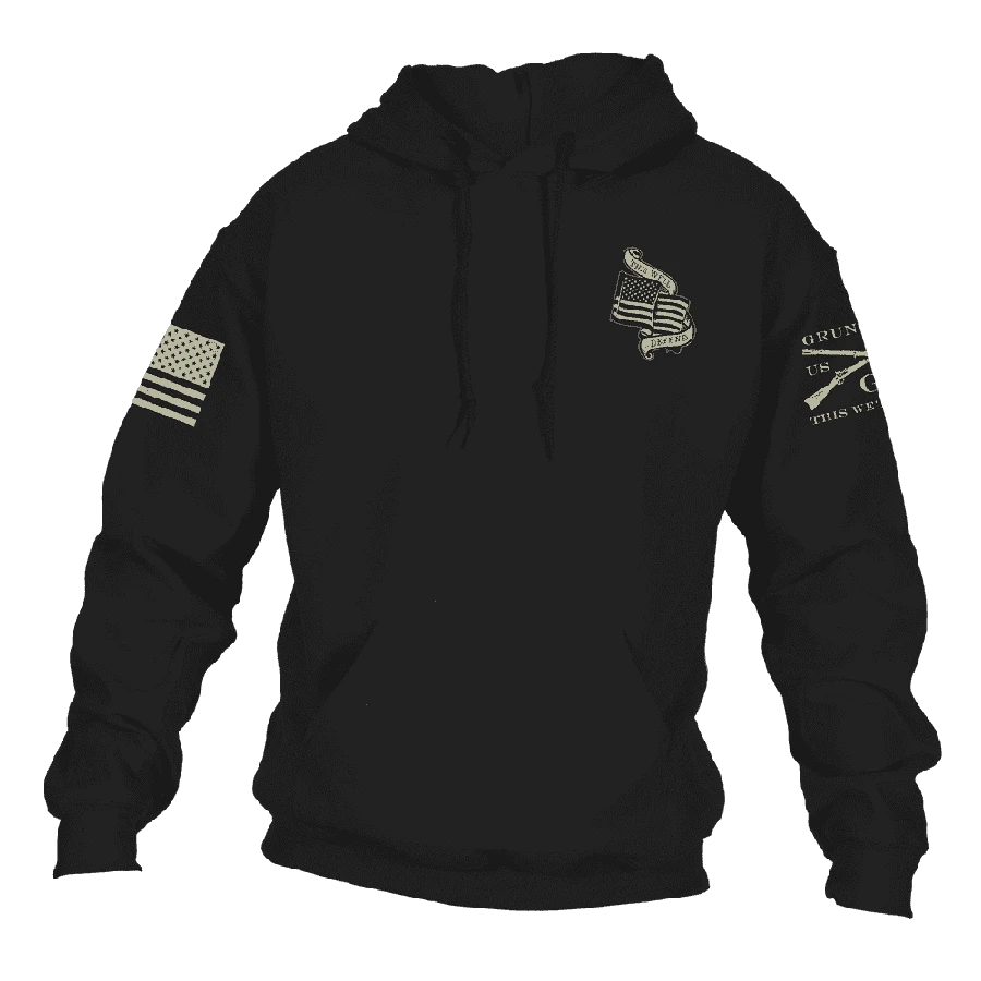 No Sacrifice No Victory Hoodie - Black - Image 6