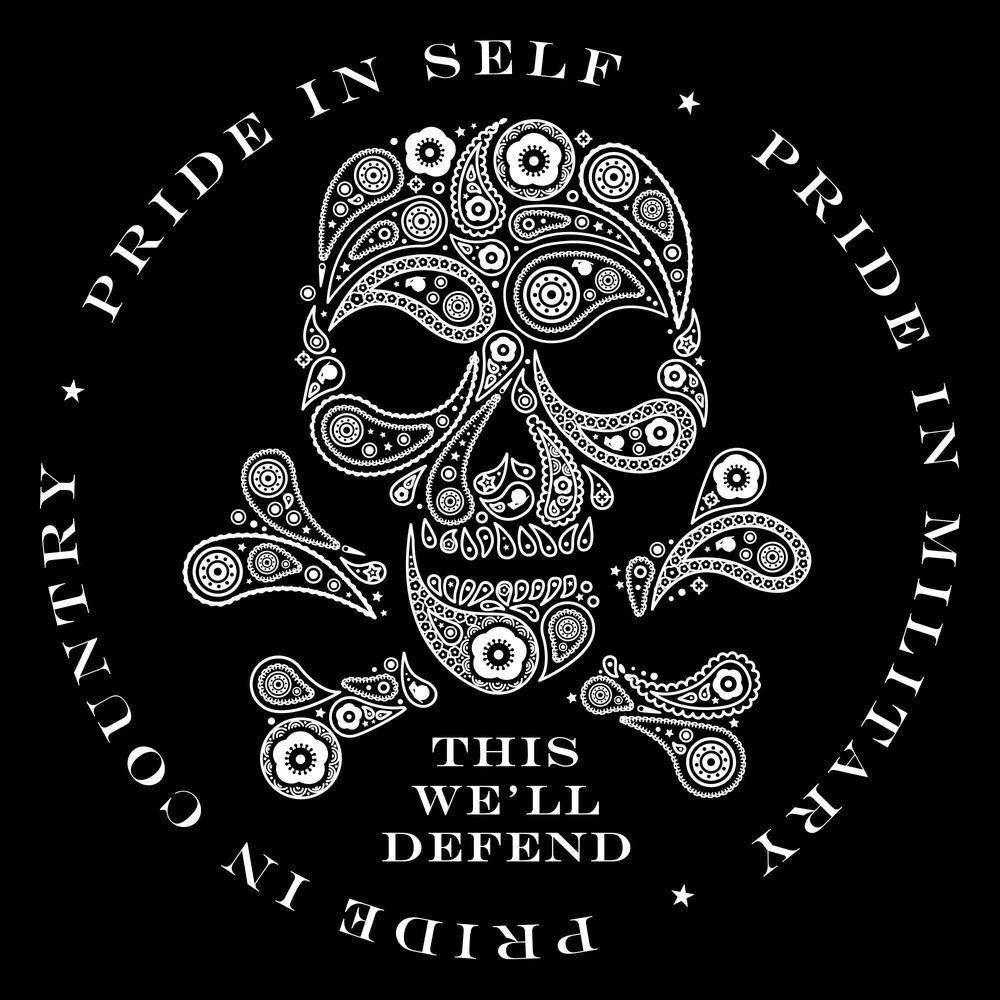 Death Paisley Hoodie - Black - Image 11