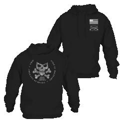 Death Paisley Hoodie - Black