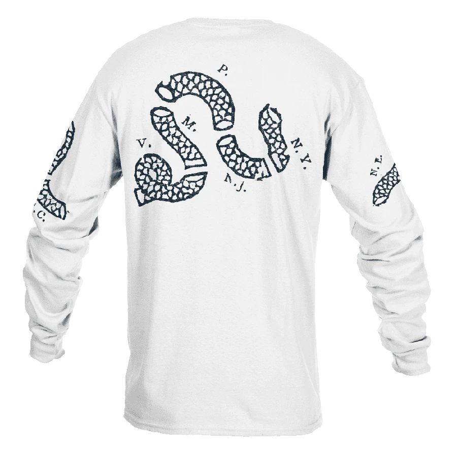 Join Or Die Long Sleeve - White - Image 10