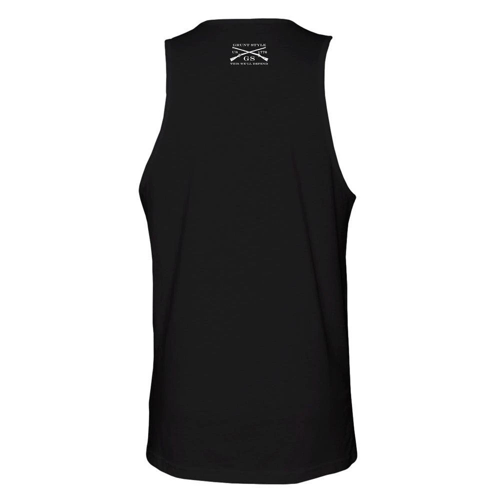 Men's Murica Brewing Tank - Black - Image 5
