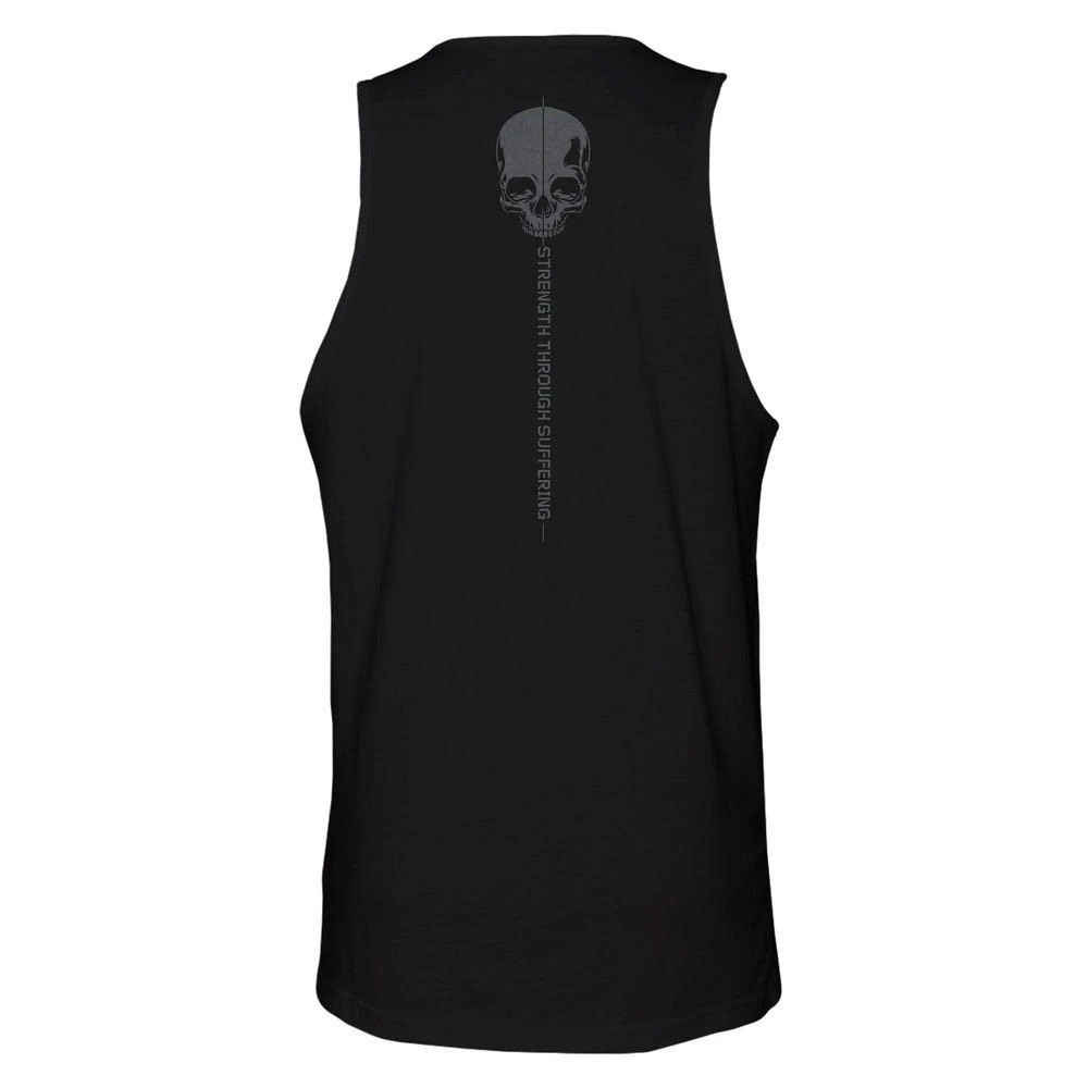 Men's Strength Through Suffering Tank - Black - Image 5