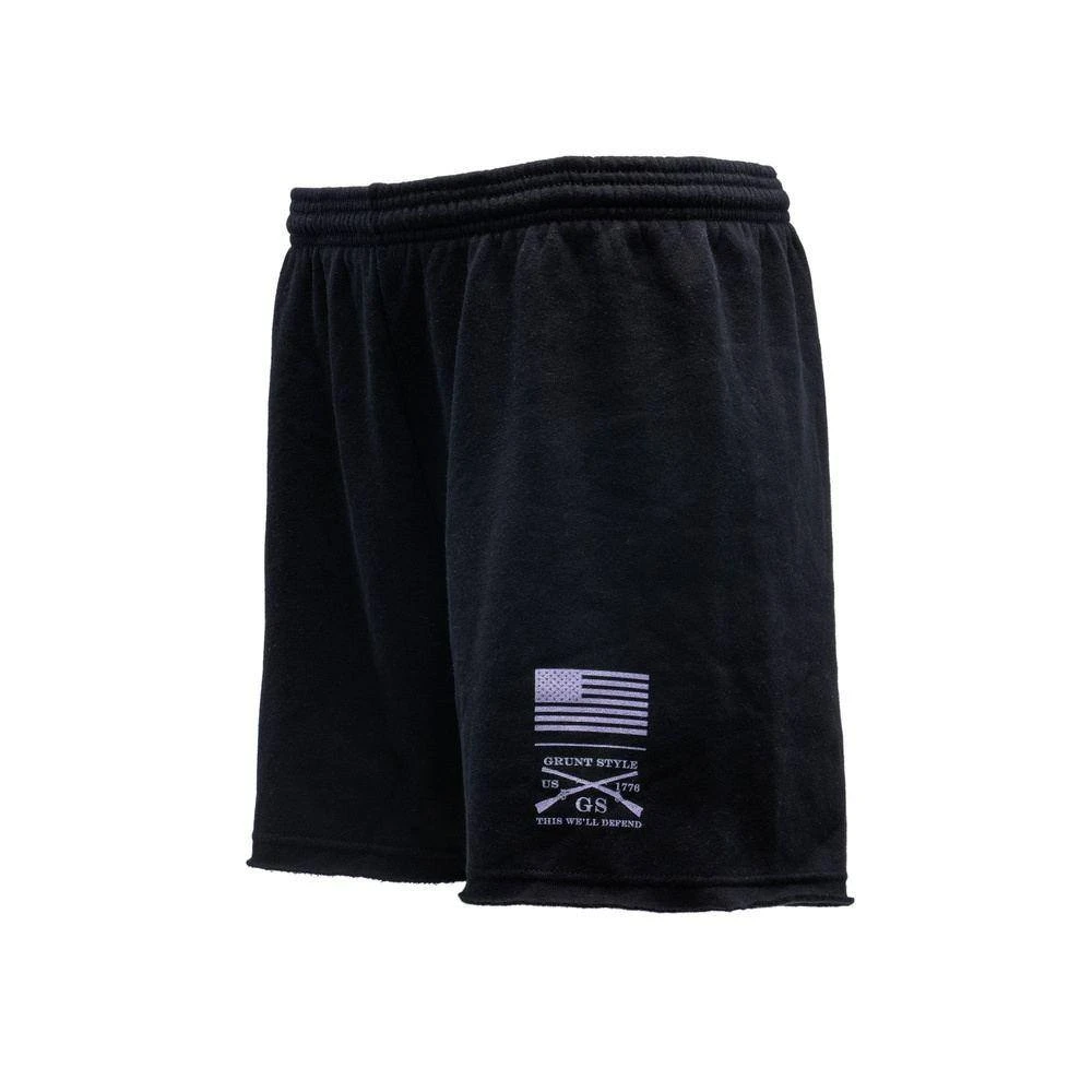 Women's R&R Fleece Shorts - Black - Image 6