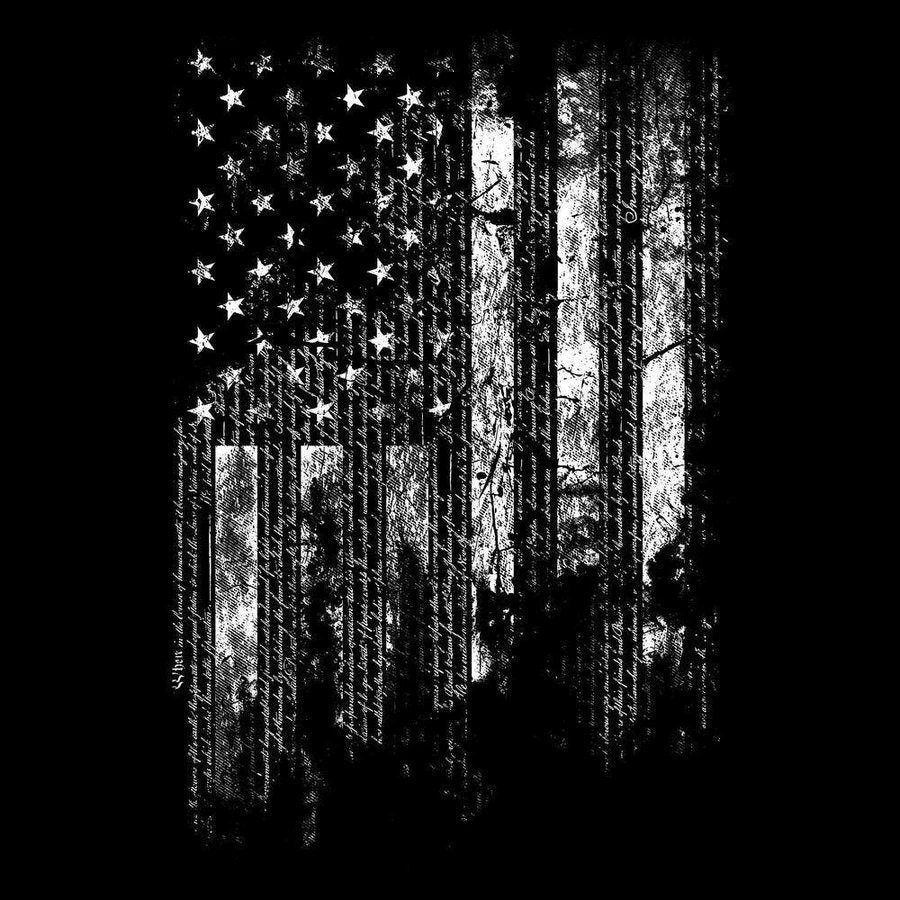 1776 Flag Long Sleeve - Black - Image 9