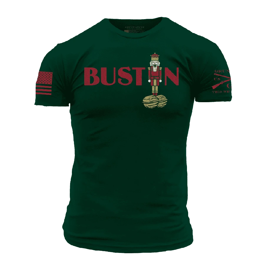 Bustin' T-Shirt - Forest Green