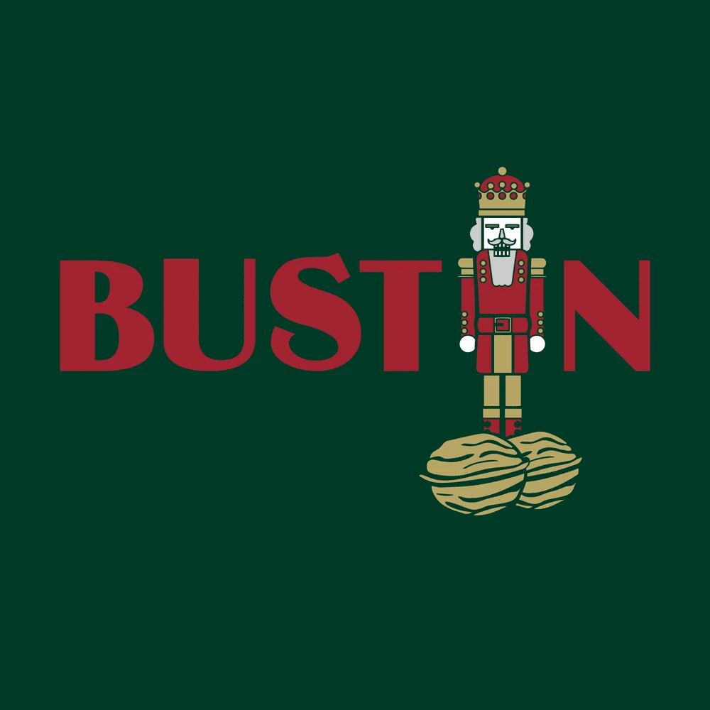 Bustin' T-Shirt - Forest Green - Image 5