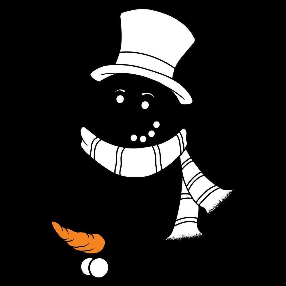 Snowballs T-Shirt - Black - Image 5