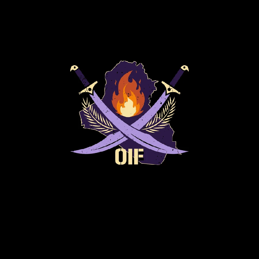 OIF - Forged In Fire T-Shirt - Black - Image 6