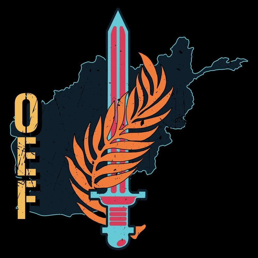 OEF - Forged In Fire T-Shirt - Black - Image 6