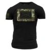 Frog Skin Forest Logo T-Shirt - Black