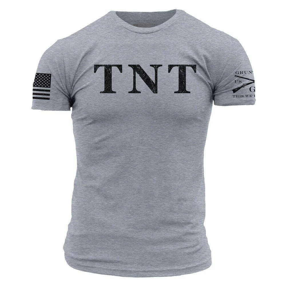 TNT T-Shirt - Dark Heather Gray - Image 6
