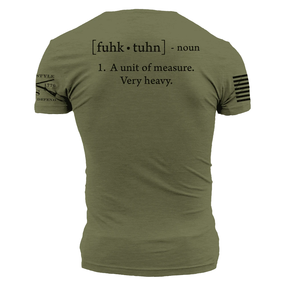 F*ck Ton T-Shirt - Military Green - Image 6