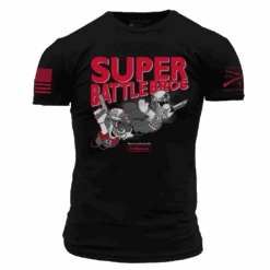 Super Battle Bros T-Shirt - Black