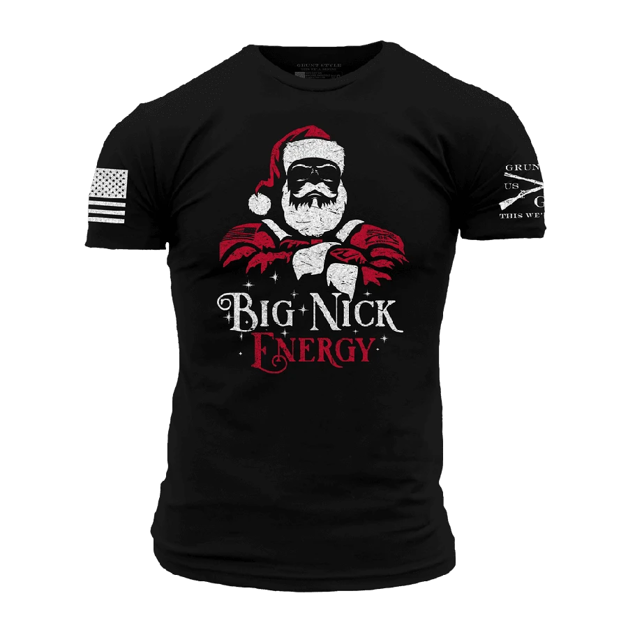 Big Nick Energy T-Shirt - Black