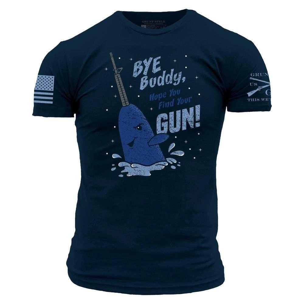 Bye Buddy T-Shirt - Midnight Navy