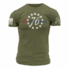 76 We The People T-Shirt - Military Green