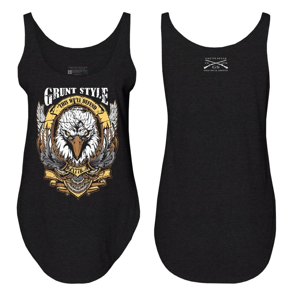 Women's Easy Rider Flowy Tank - Black - Image 3