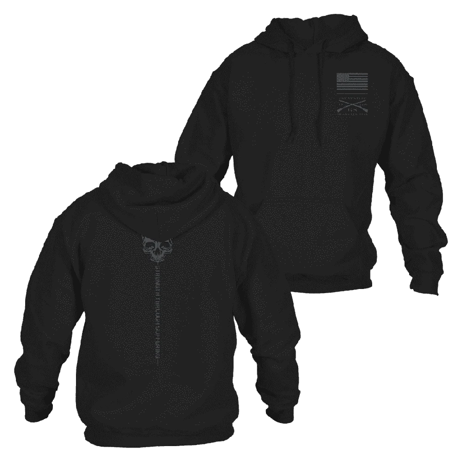 Strength Through Suffering Hoodie - Black