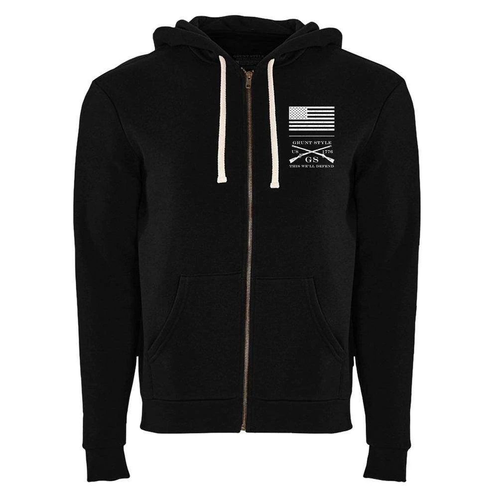 Women's Easy Rider Full-Zip Hoodie - Black - Image 3
