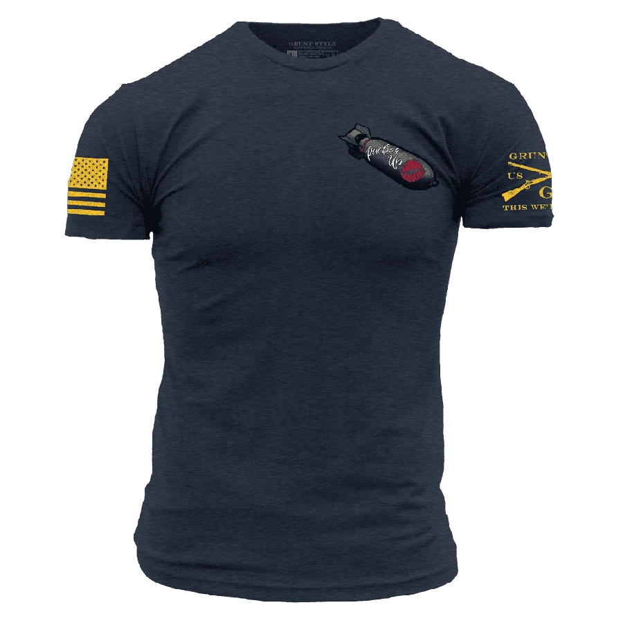 Kiss My Arsenal T-Shirt - Midnight Navy - Image 5
