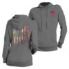 Women's Red Blood Blue Collar™ Hoodie - Graphite Heather