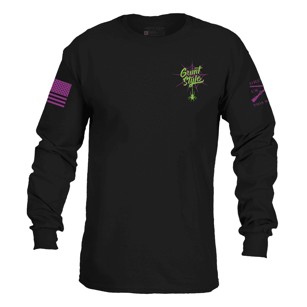 Never Trust The Living Long Sleeve - Black - Image 4