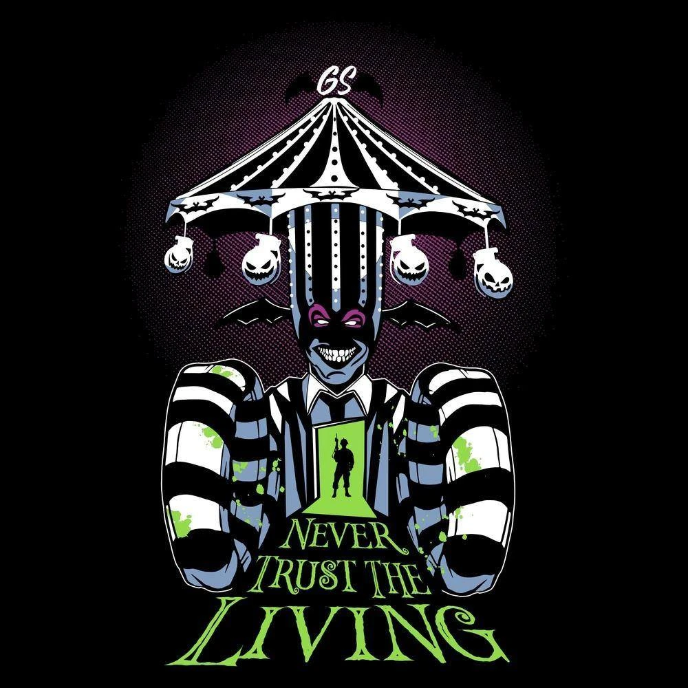 Never Trust The Living Long Sleeve - Black - Image 2