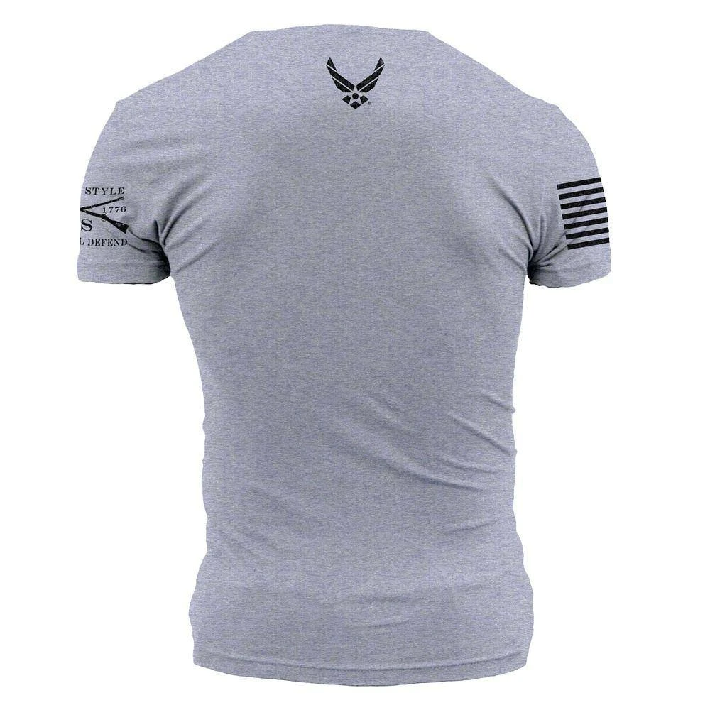 USAF - Est. 1947 T-Shirt - Heather Grey - Image 3