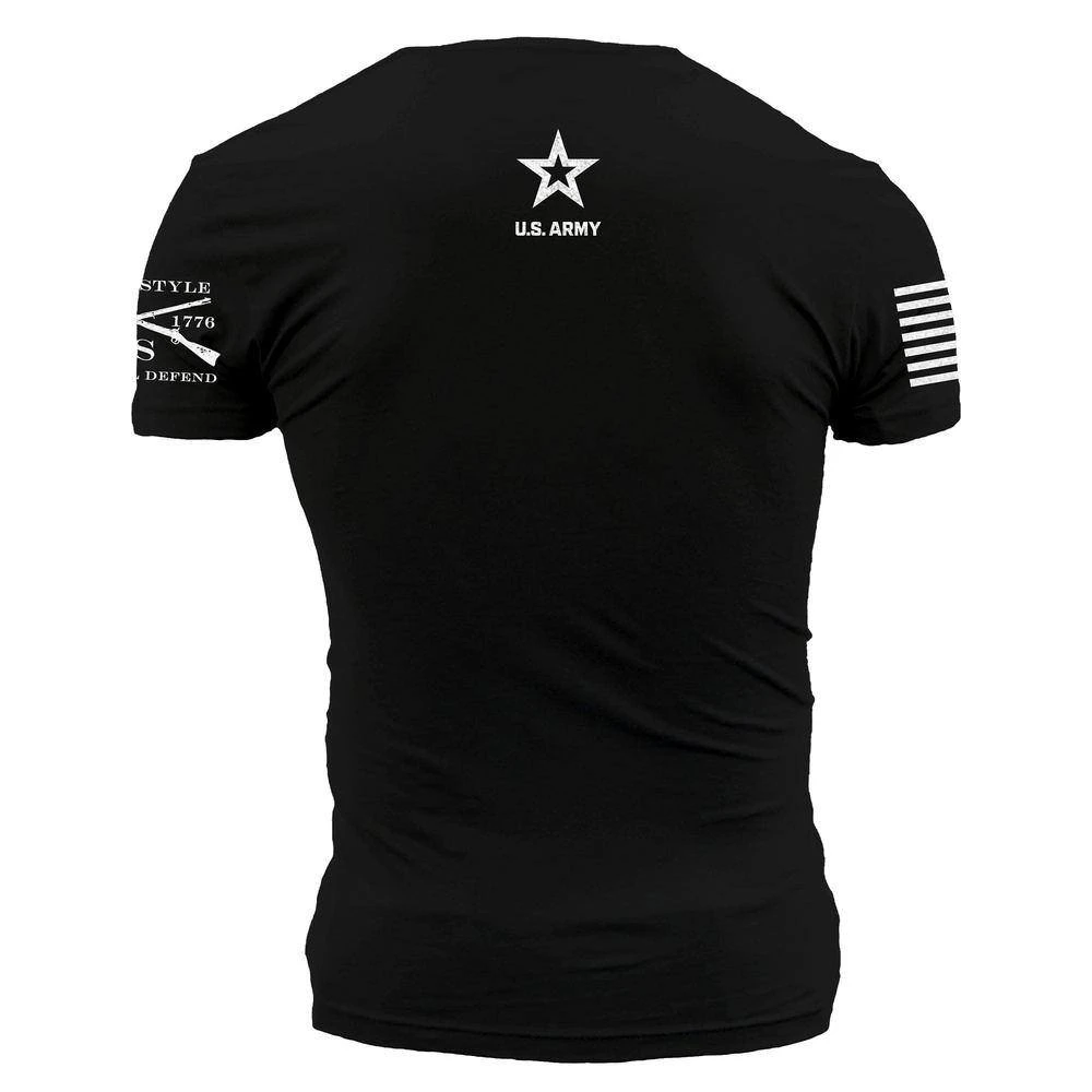 Army American Heroes T-Shirt - Black - Image 3