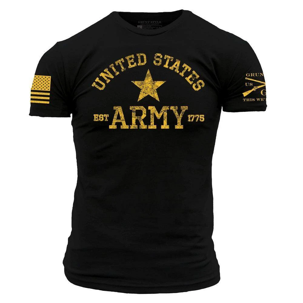 Army Est. 1775 T-Shirt - Black - Image 3