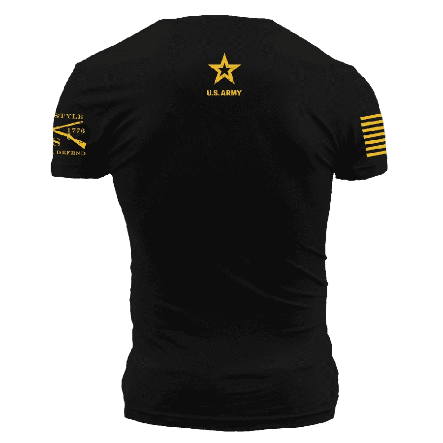 Army Historic This We'll Defend T-Shirt - Black - Image 3