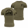 Army Hit The Ground Running T-Shirt - Military Green