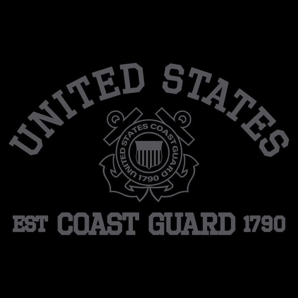 USCG - Est. 1790 T-Shirt - Black - Image 4