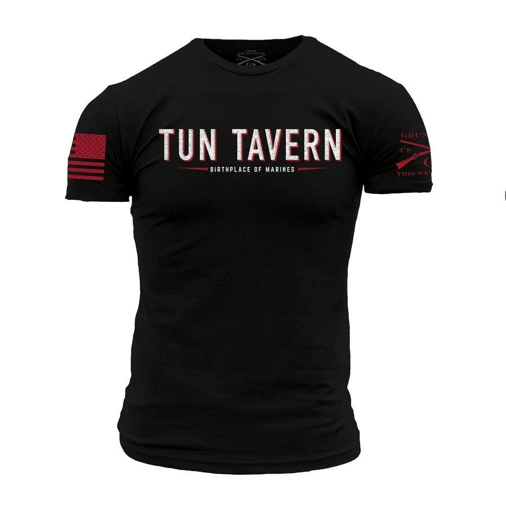 USMC - Tun Tavern - B.Y.O.G. T-Shirt - Black - Image 7