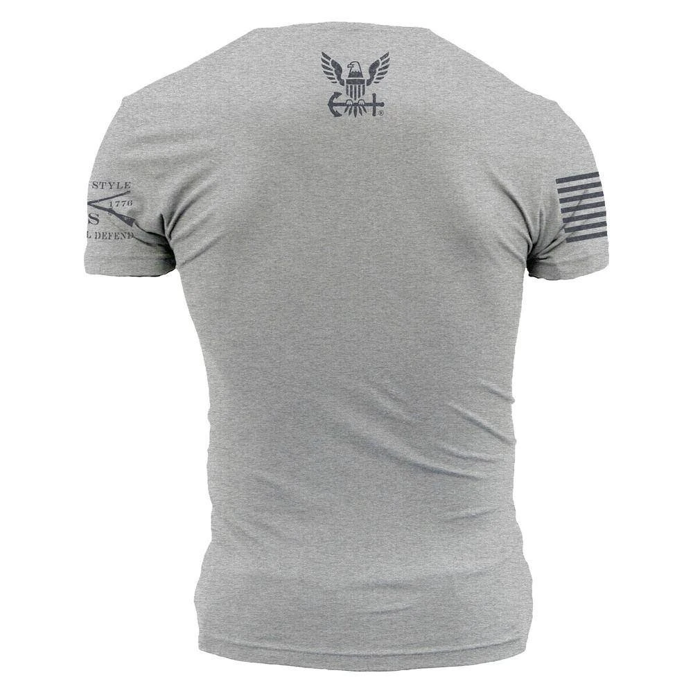 USN - Est. 1775 2.0 T-Shirt - Athletic Heather - Image 6