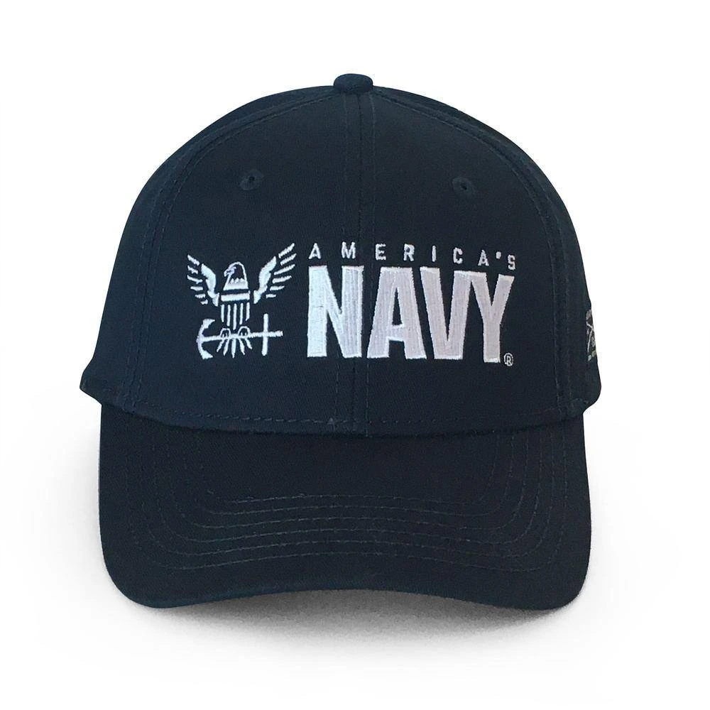 USN - America's Navy Embroidered Logo Hat - Image 2