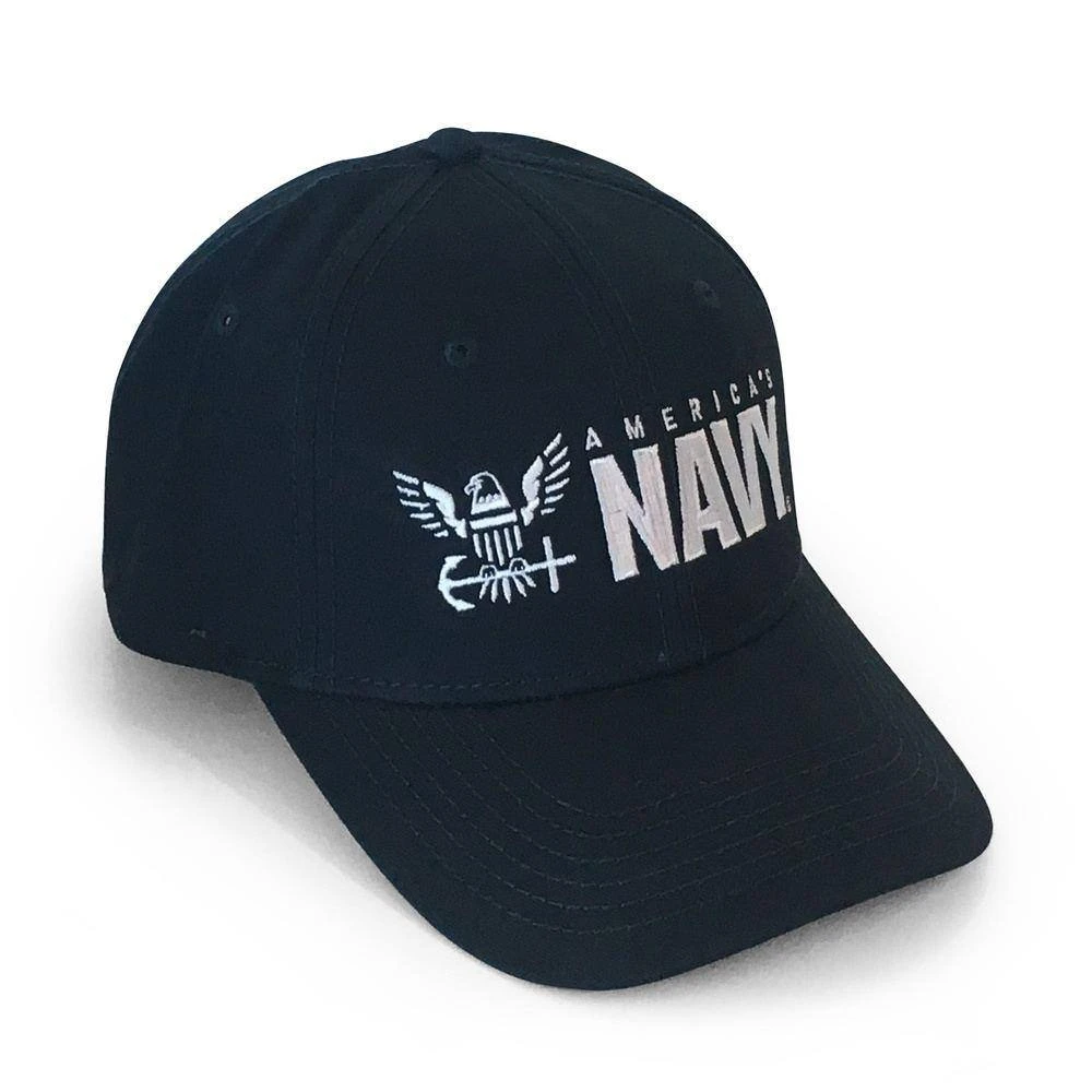USN - America's Navy Embroidered Logo Hat - Image 3
