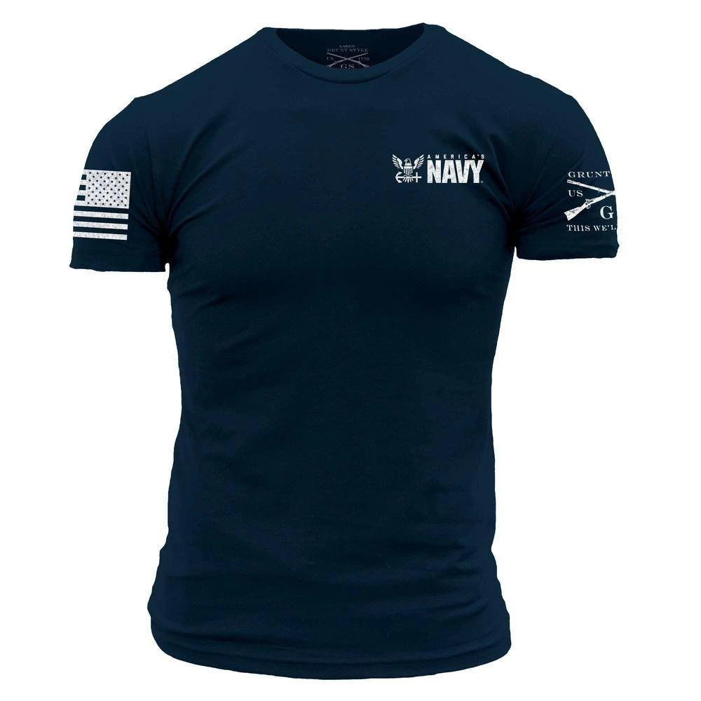 USN - Shellback Seal T-Shirt - Navy - Image 7