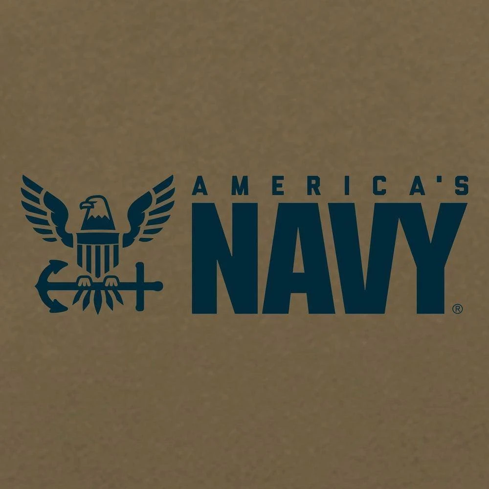 USN - Fly Navy T-Shirt - Tan - Image 6