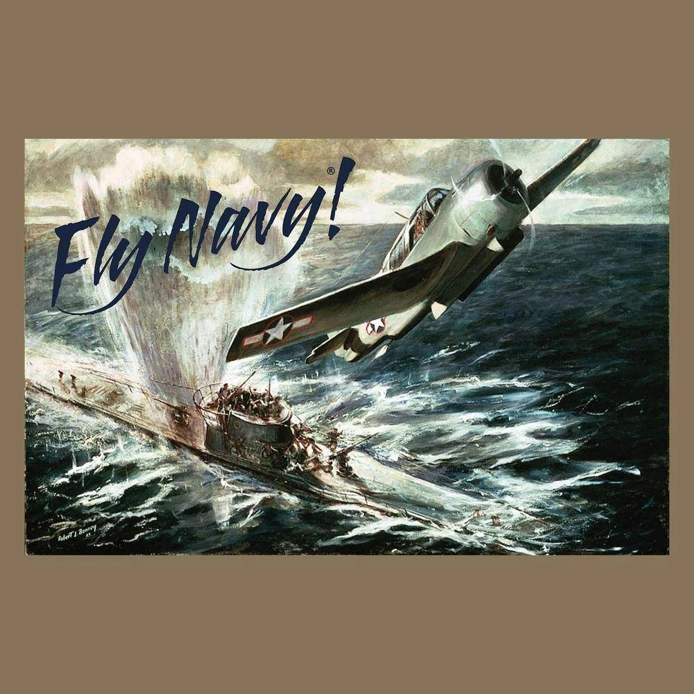 USN - Fly Navy T-Shirt - Tan - Image 5