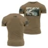 USN - Fly Navy T-Shirt - Tan