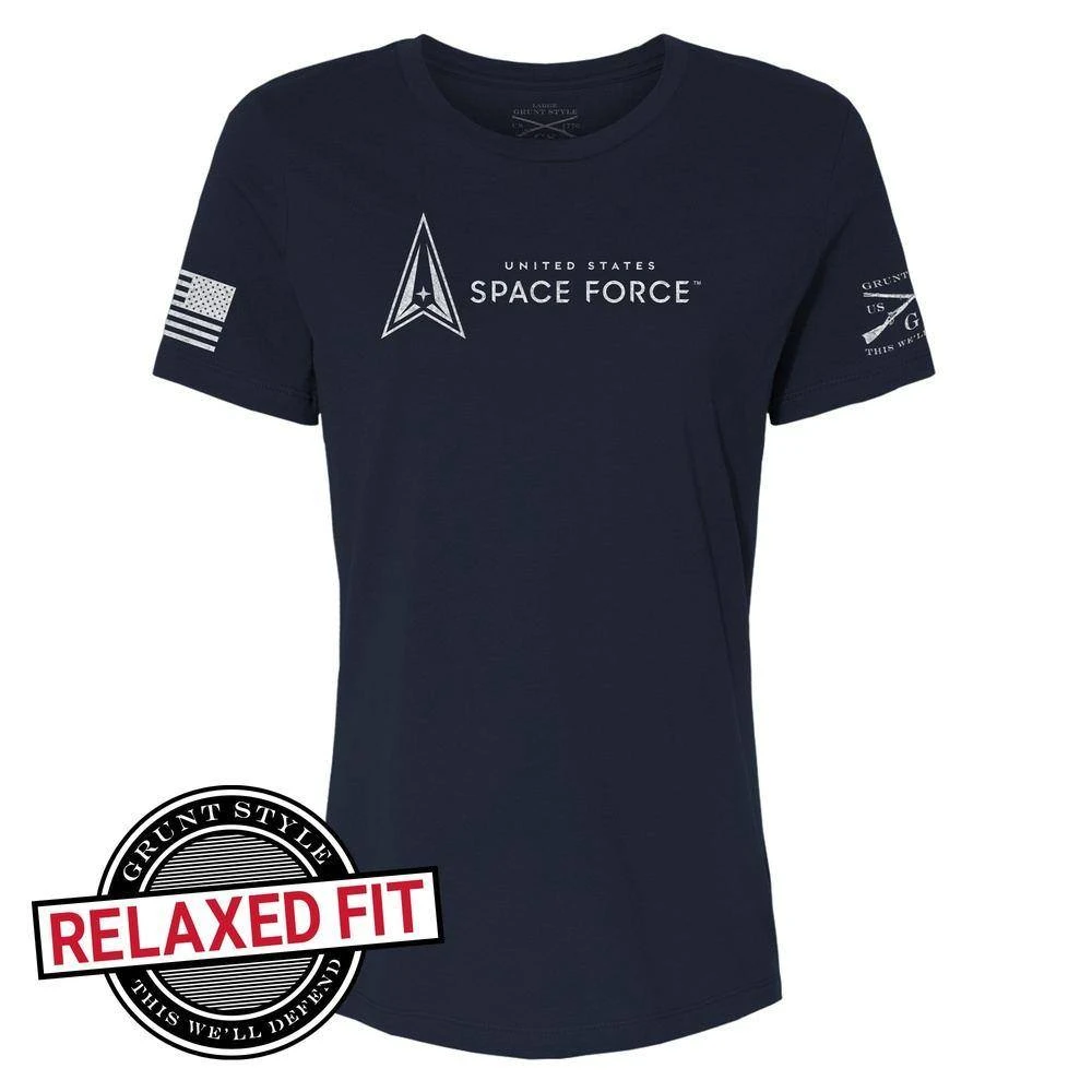 USSF - Women's Est. 2019 Relaxed Fit T-Shirt - Navy - Image 2